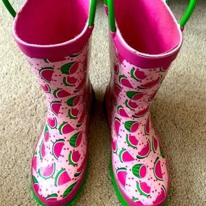 Girls’ rain boots